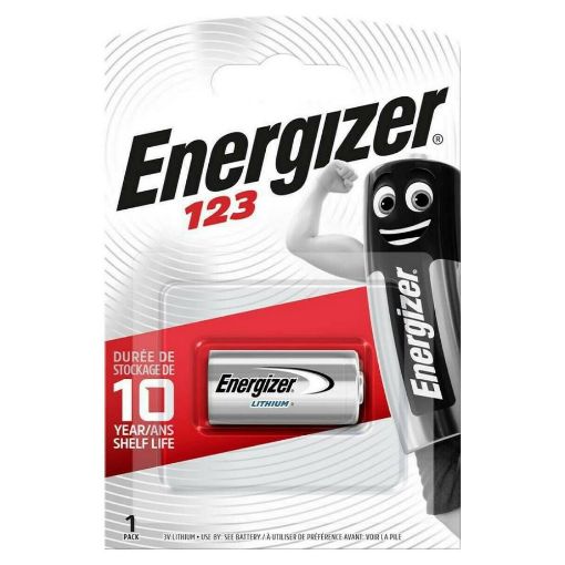 Εικόνα της Μπαταρία Λιθίου Energizer CR123 3V