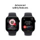 Εικόνα της Apple Watch Series 11 GPS 46mm Aluminium Jet Black with Black Sport Band (S/M) MEUW4QL/A
