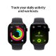 Εικόνα της Apple Watch Series 11 GPS 46mm Aluminium Jet Black with Black Sport Band (S/M) MEUW4QL/A