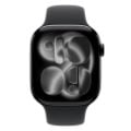 Εικόνα της Apple Watch Series 11 GPS 46mm Aluminium Jet Black with Black Sport Band (S/M) MEUW4QL/A