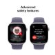 Εικόνα της Apple Watch Series 11 GPS 46mm Aluminium Silver with Purple Fog Sport Band (S/M) MEV94QL/A