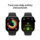 Εικόνα της Apple Watch Series 11 GPS 46mm Aluminium Jet Black with Black Sport Band (M/L) MEUX4QL/A