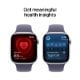 Εικόνα της Apple Watch Series 11 GPS 46mm Aluminium Silver with Purple Fog Sport Band (M/L) MEVA4QL/A