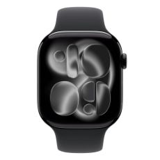 Εικόνα της Apple Watch Series 11 GPS 42mm Aluminium Jet Black with Black Sport Band (S/M) MEQT4QL/A