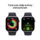 Εικόνα της Apple Watch Series 11 GPS 42mm Aluminium Space Grey with Black Sport Band (S/M) MEQW4QL/A