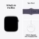 Εικόνα της Apple Watch Series 11 GPS 42mm Aluminium Silver with Purple Fog Sport Band (S/M) MEU64QL/A
