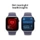 Εικόνα της Apple Watch Series 11 GPS 42mm Aluminium Silver with Purple Fog Sport Band (M/L) MEU74QL/A