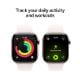 Εικόνα της Apple Watch Series 11 GPS + Cellular 46mm Titanium Gold with Light Blush Sport Band (M/L) MFD64QL/A