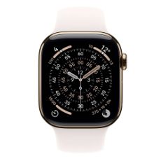 Εικόνα της Apple Watch Series 11 GPS + Cellular 46mm Titanium Gold with Light Blush Sport Band (M/L) MFD64QL/A