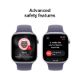 Εικόνα της Apple Watch Series 11 GPS + Cellular 46mm Aluminium Silver with Purple Fog Sport Band (M/L) MFCR4QL/A