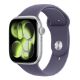 Εικόνα της Apple Watch Series 11 GPS + Cellular 46mm Aluminium Silver with Purple Fog Sport Band (M/L) MFCR4QL/A