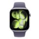 Εικόνα της Apple Watch Series 11 GPS + Cellular 46mm Aluminium Silver with Purple Fog Sport Band (M/L) MFCR4QL/A