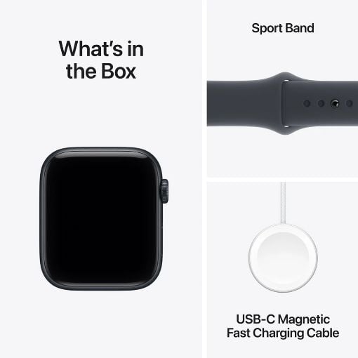 Εικόνα της Apple Watch SE 3 GPS 40mm Aluminium Midnight with Midnight Sport Band (M/L) MEHC4QL/A