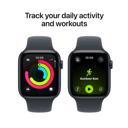 Εικόνα της Apple Watch SE 3 GPS 40mm Aluminium Midnight with Midnight Sport Band (M/L) MEHC4QL/A