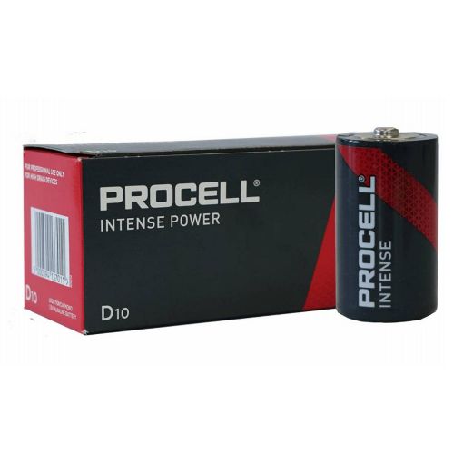 Εικόνα της Αλκαλικές Μπαταρίες D Duracell Procell Intense Power 1.5V 10τμχ 19194