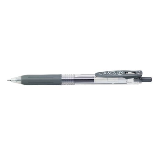 Εικόνα της Στυλό Zebra Sarasa Clip Retractable GelPen 0.5mm Grey ZB-35131