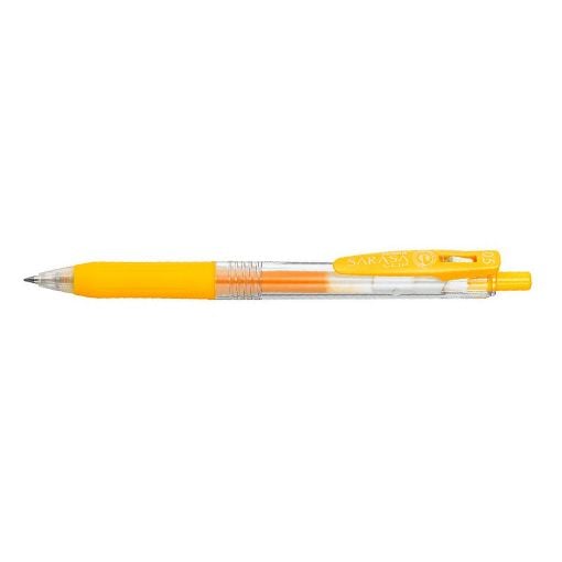 Εικόνα της Στυλό Zebra Sarasa Clip Retractable GelPen 0.5mm Yellow ZB-35135