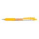 Εικόνα της Στυλό Zebra Sarasa Clip Retractable GelPen 0.5mm Yellow ZB-35135