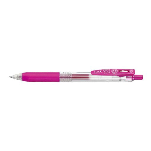 Εικόνα της Στυλό Zebra Sarasa Clip Retractable GelPen 0.5mm Magenta ZB-45137