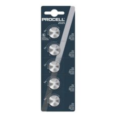 Εικόνα της Μπαταρίες Λιθίου Duracell Procell CR2025 3V 5τμχ 20200