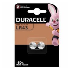Εικόνα της Αλκαλικές Μπαταρίες Duracell LR43 1.5V 2τμχ DELR43