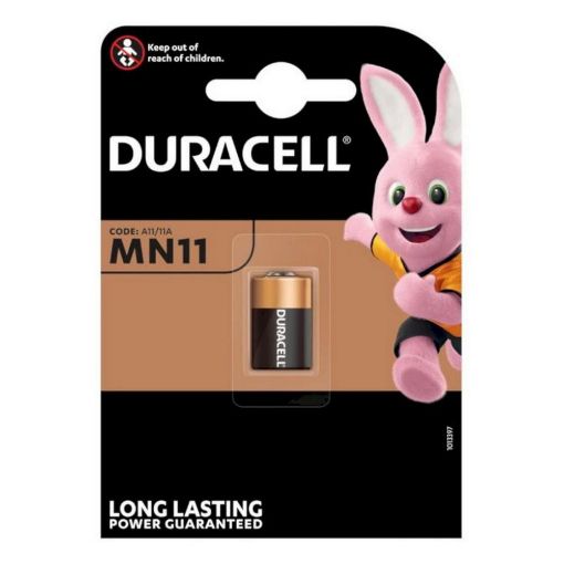 Εικόνα της Αλκαλική Μπαταρία A11 Duracell 6V 10336