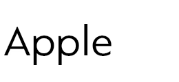 Apple