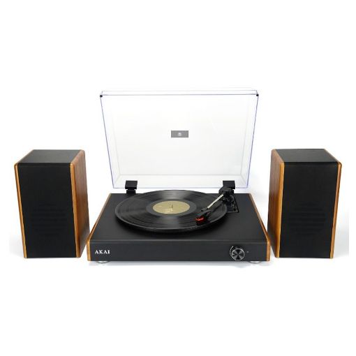 Εικόνα της Πικάπ Akai ATT-240SP Bluetooth με Ηχεία Hi-Fi 20W