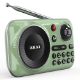 Εικόνα της Φορητό Ραδιόφωνο Akai APR-500 Bluetooth 2.5W Green