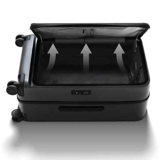 Εικόνα της Βαλίτσα Καμπίνας Xiaomi Front Opening Luggage 20" 56.5x36.6x24.2cm 38.5lt Grey BHR8768GL