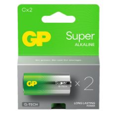 Εικόνα της Αλκαλικές Μπαταρίες C GP Batteries Super 1.5V 2τμχ 20298