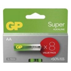 Εικόνα της Αλκαλικές Μπαταρίες AA GP Batteries Super 1.5V 8τμχ 21384