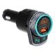 Εικόνα της FM Transmitter & Φορτιστής Αυτοκινήτου Akai FMT-80BT Bluetooth 38W Black