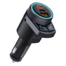 Εικόνα της FM Transmitter & Φορτιστής Αυτοκινήτου Akai FMT-80BT Bluetooth 38W Black