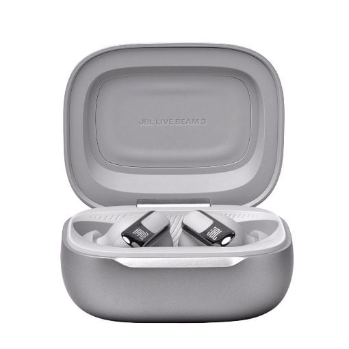 Εικόνα της True Wireless Earbuds JBL Live Beam 3 Bluetooth Silver JBLLIVEBEAM3SIL