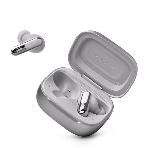 Εικόνα της True Wireless Earbuds JBL Live Beam 3 Bluetooth Silver JBLLIVEBEAM3SIL