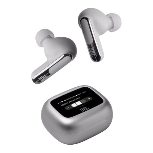 Εικόνα της True Wireless Earbuds JBL Live Beam 3 Bluetooth Silver JBLLIVEBEAM3SIL