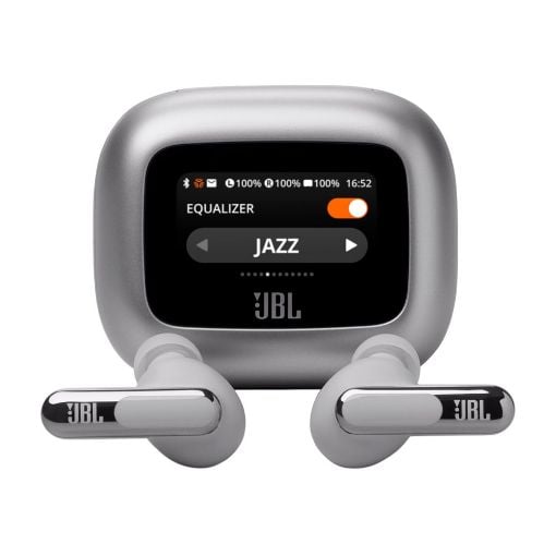 Εικόνα της True Wireless Earbuds JBL Live Beam 3 Bluetooth Silver JBLLIVEBEAM3SIL