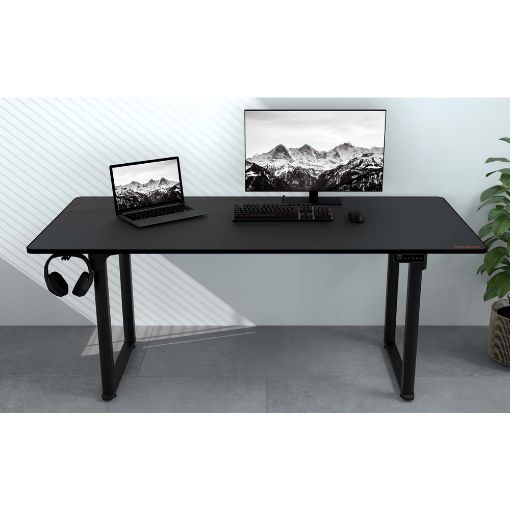 Εικόνα της Gaming Desk Cougar E-Grav 160 με Ρυθμιζόμενο Ύψος 160 x 75 x 73-118 cm Μαύρο 3MGRV4WB.0001