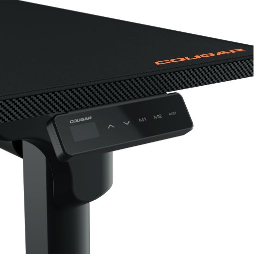 Εικόνα της Gaming Desk Cougar E-Grav 160 με Ρυθμιζόμενο Ύψος 160 x 75 x 73-118 cm Μαύρο 3MGRV4WB.0001