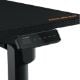 Εικόνα της Gaming Desk Cougar E-Grav 160 με Ρυθμιζόμενο Ύψος 160 x 75 x 73-118 cm Μαύρο 3MGRV4WB.0001