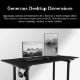 Εικόνα της Gaming Desk Cougar E-Grav 180 x 80 x 73-118cm Black 3MGRV5WB.0001