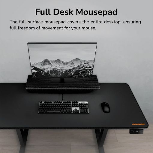 Εικόνα της Gaming Desk Cougar E-Star 120 Black 3MSTA1WB.0001