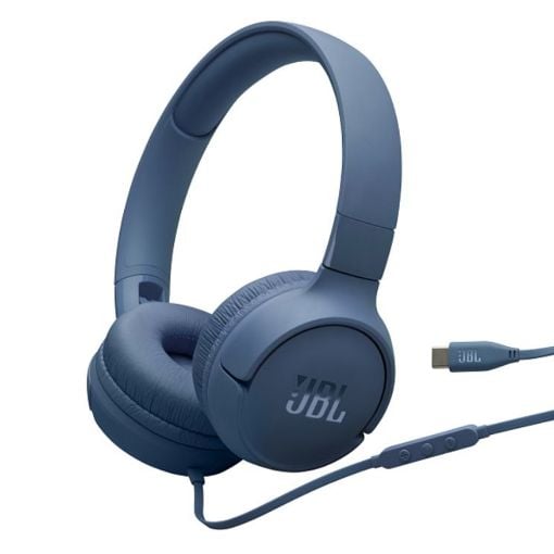 Εικόνα της Headset JBL Tune 520C USB-C Blue JBLT520CBLU