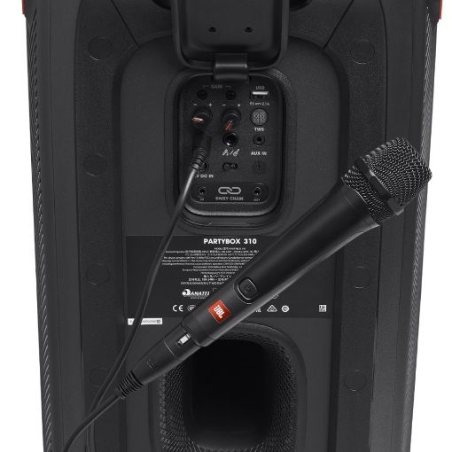 Εικόνα της Μικρόφωνο JBL PBM 100 για Ηχεία Partybox Black JBLPBM100BLK