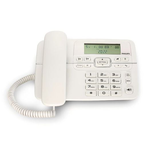 Εικόνα της Ενσύρματο Τηλέφωνο Philips M20/GRS Λευκό