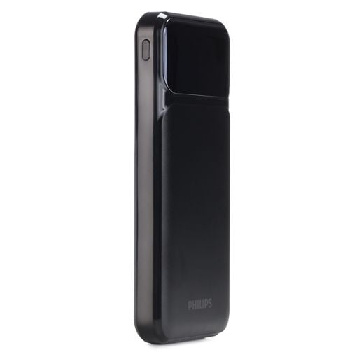 Εικόνα της Power Bank Philips 2x USB-C/USB-A & Eνσωματωμένα Kαλώδια 10000mAh 22.5W Black DLP1922CB/GRS