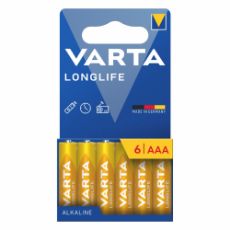 Εικόνα της Αλκαλικές Μπαταρίες AAA 1.5V Varta LongLife 6 Τεμ 4103101746