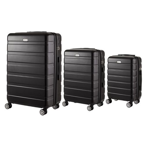 Εικόνα της Σετ Βαλίτσες Anda Seat LG1 (20"/24"/28") Black