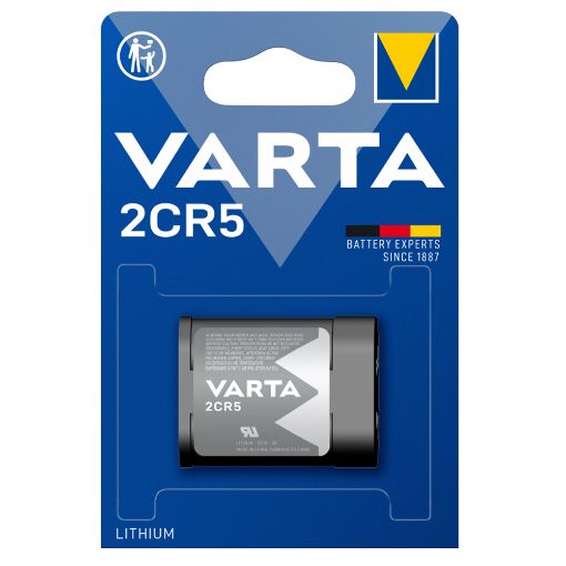 Εικόνα της Μπαταρία Λιθίου Varta Cylindrical 2CR5 6V 16615